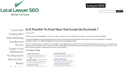 Desktop Screenshot of locallawyerseo.com